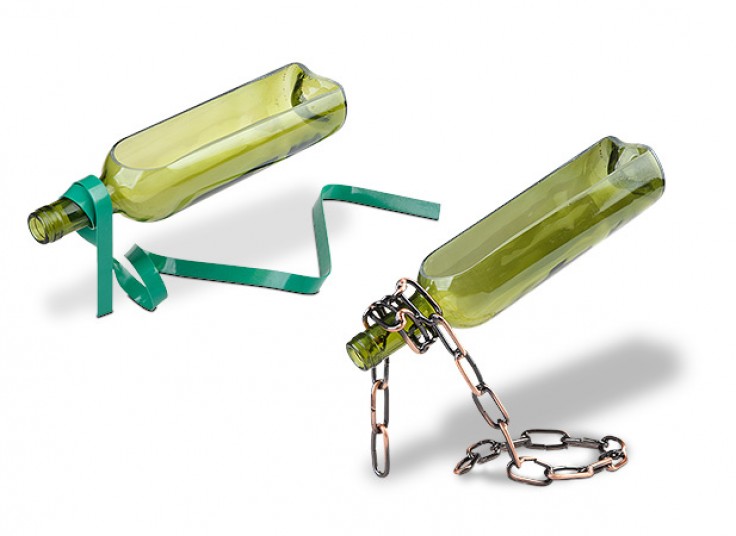 بطری شیشه ای دکوری