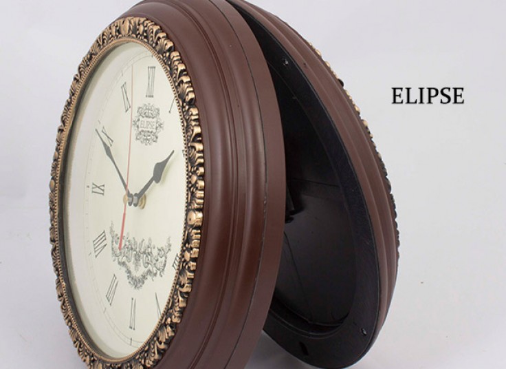 ساعت دیواری دو طرفه ELIPSE