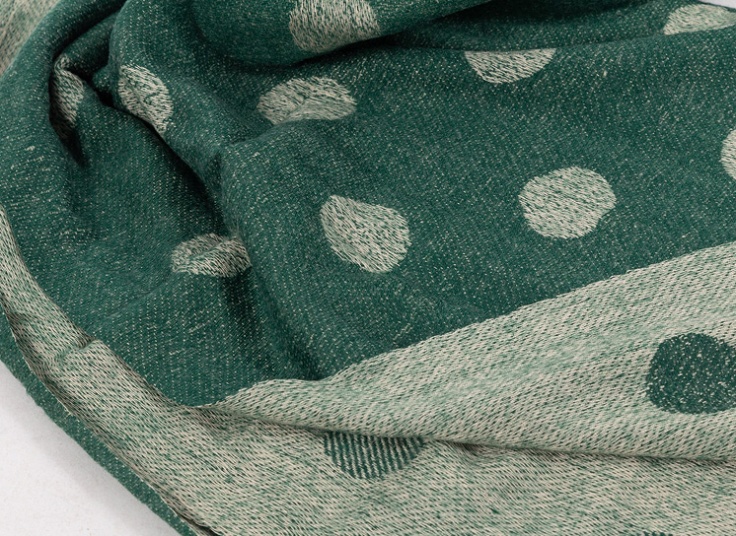 شال موهر دورو طرح توپی