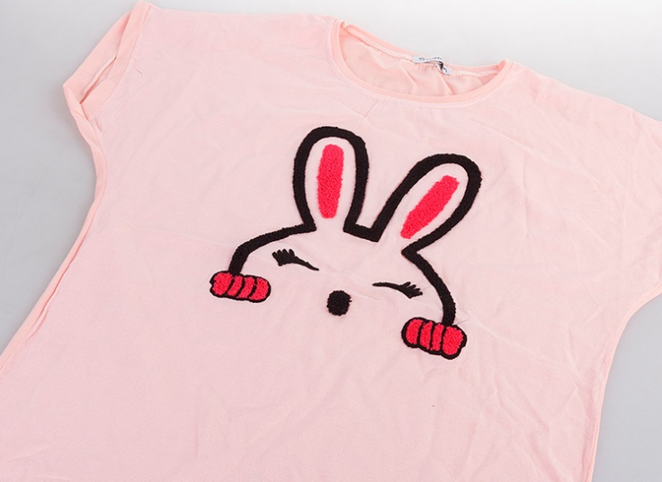 تیشرت طرح برجسته زنانه Madook