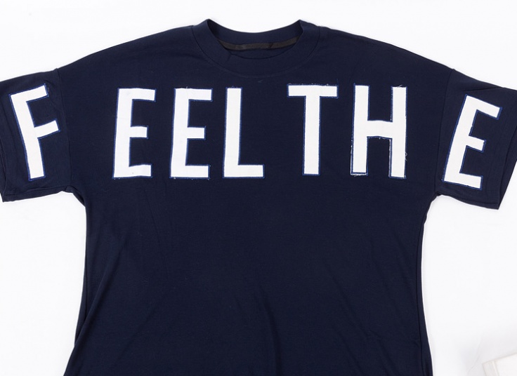 تیشرت مردانه لانگ FEELTHE