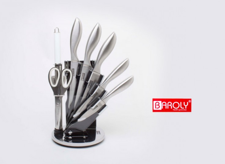 ست چاقو و استند  BAROLY