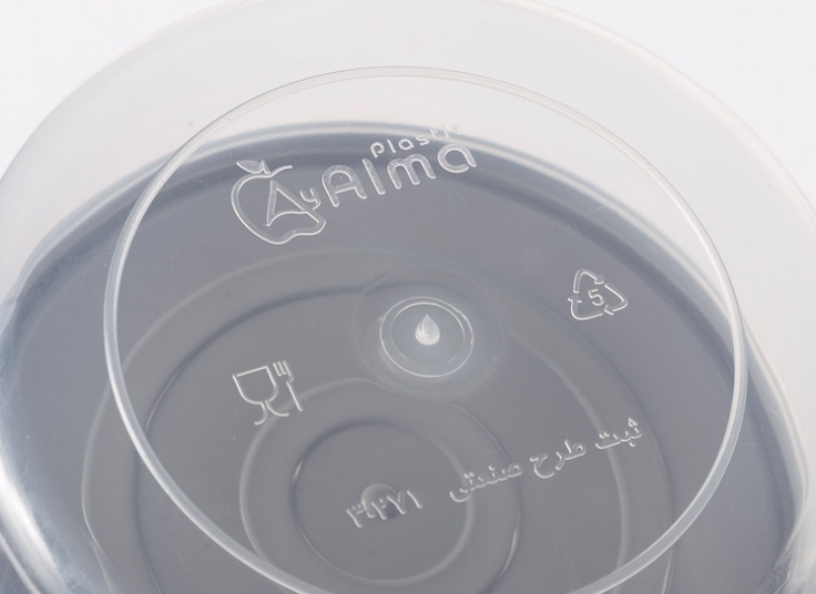 ظرف گرد فریزری Alma