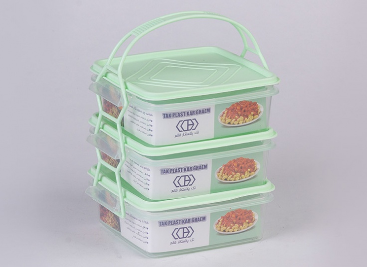 ظرف درب دار سه طبقه TAK PLAST