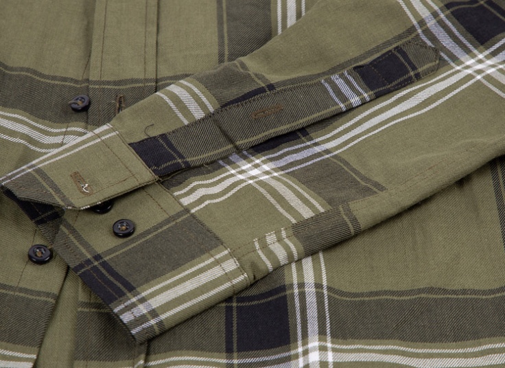 پیراهن مردانه چهارخانه طرح BURBERRY