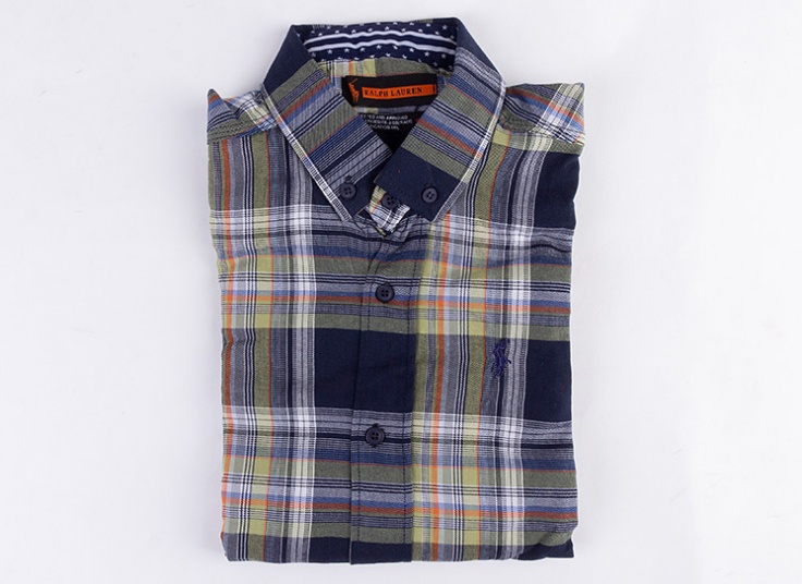 پیراهن مردانه چهارخانه POLO