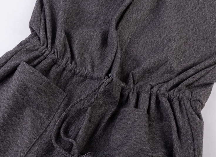 مانتو پشمی کلاهدار Maygol