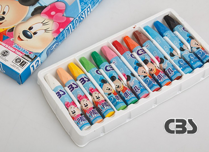 پاستل روغنی و آبرنگ