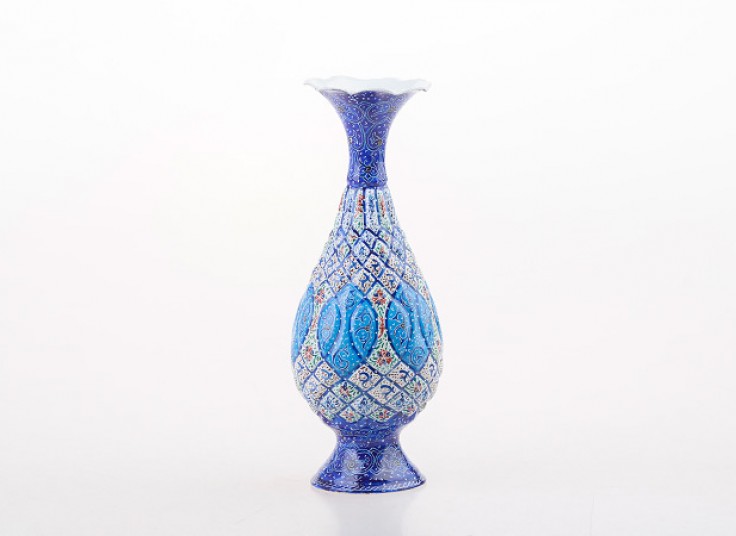 گلدان میناکاری