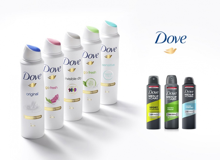 اسپری بدن ضد تعریق Dove