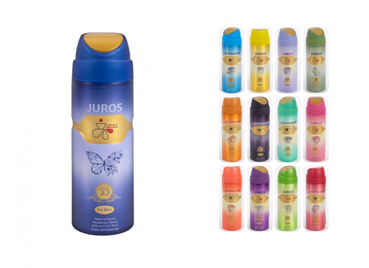 اسپری خوشبوکننده بدن JUROS