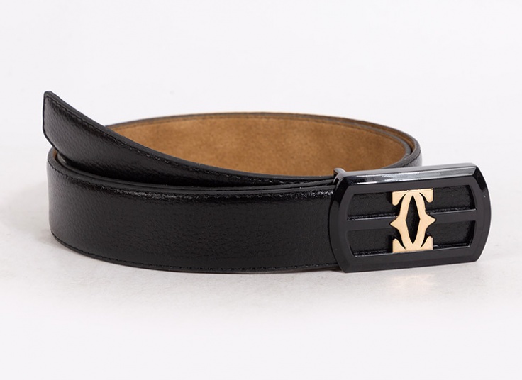 کمربند چرم مردانه Cartier