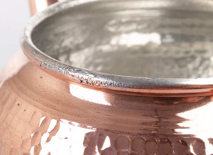 ظروف آشپزخانه مسی