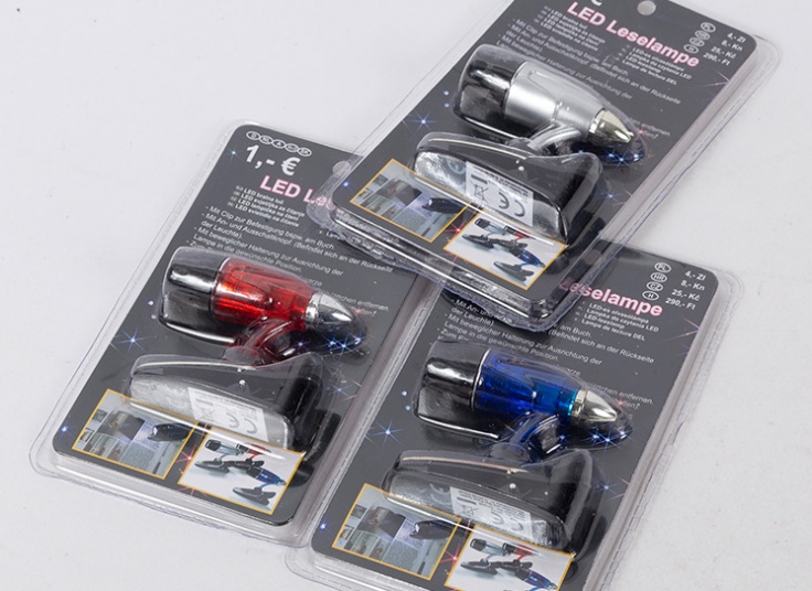 چراغ مطالعه LED گیره‌ای