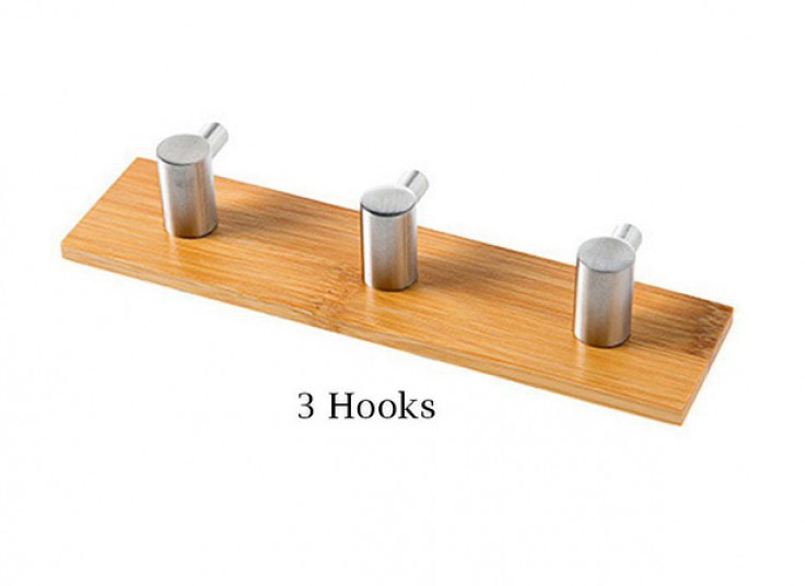 آویز دیواری بامبو و استیل