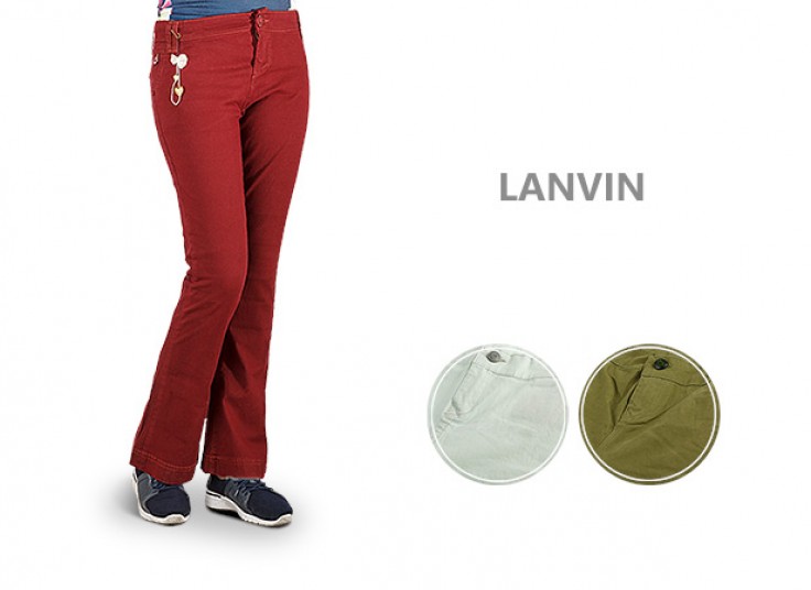 شلوار کتان زنانه LANVIN