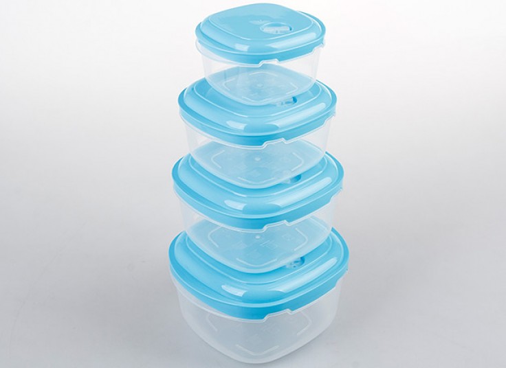 ست ظرف 4 تکه درب دار Polinik