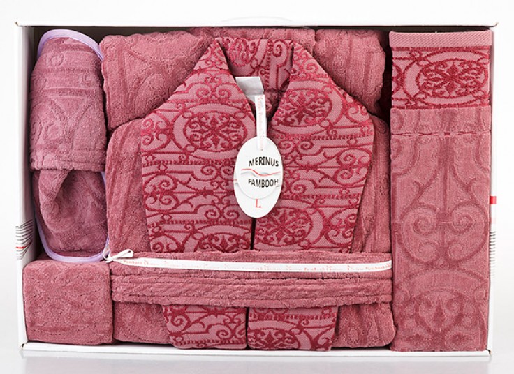 ست کامل حوله حمام MERINUS مدل آنتیک