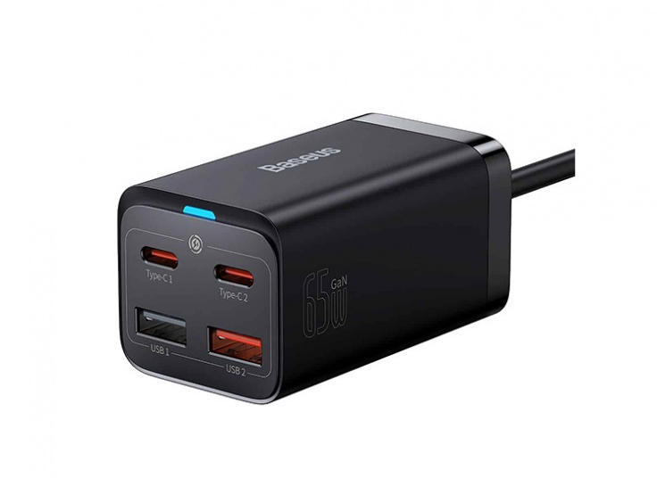 شارژر چهار پورت Baseus مدل CCGP040101 GaN3 Pro