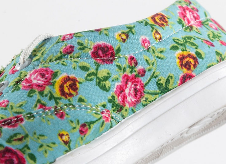 کفش ونس گلدار زنانه