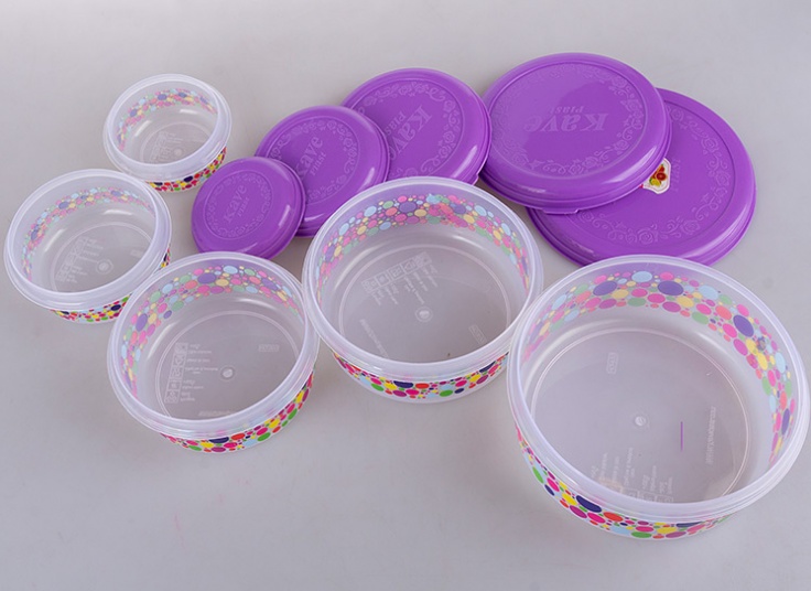 ظرف 5 تکه طرحدار KAVE