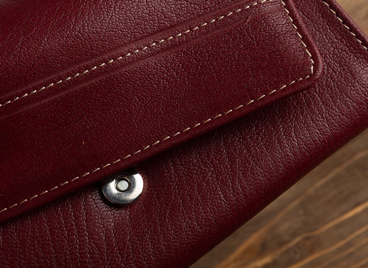 کیف پول چرم طبیعی زنانه