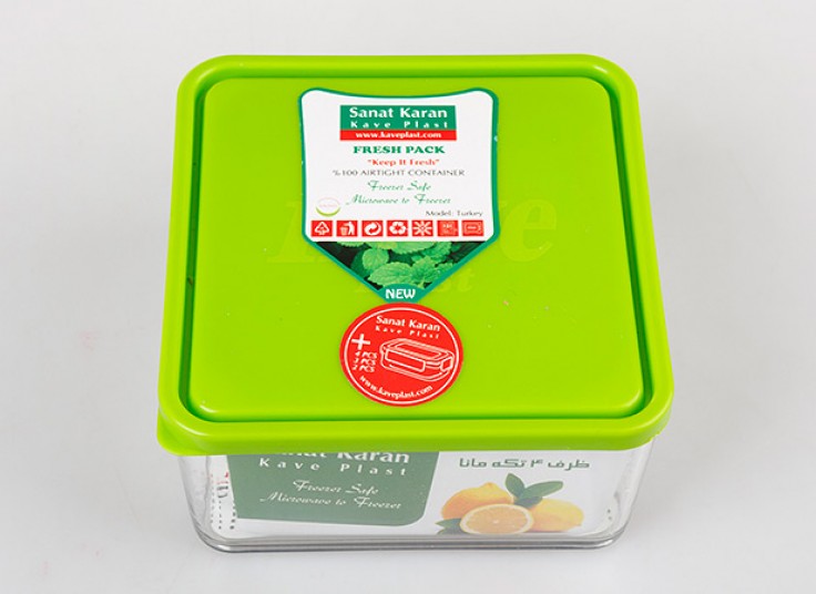 ظرف 4 تکه آشپزخانه Plexiglass