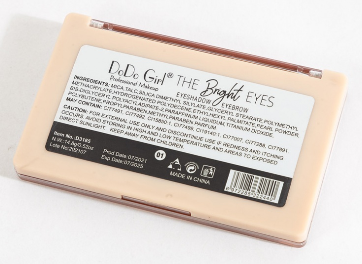 پالت سایه چشم DoDo Girl مدل D3185