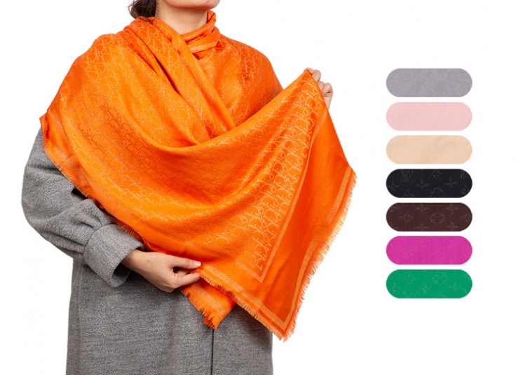 شال زنانه Multi Logo