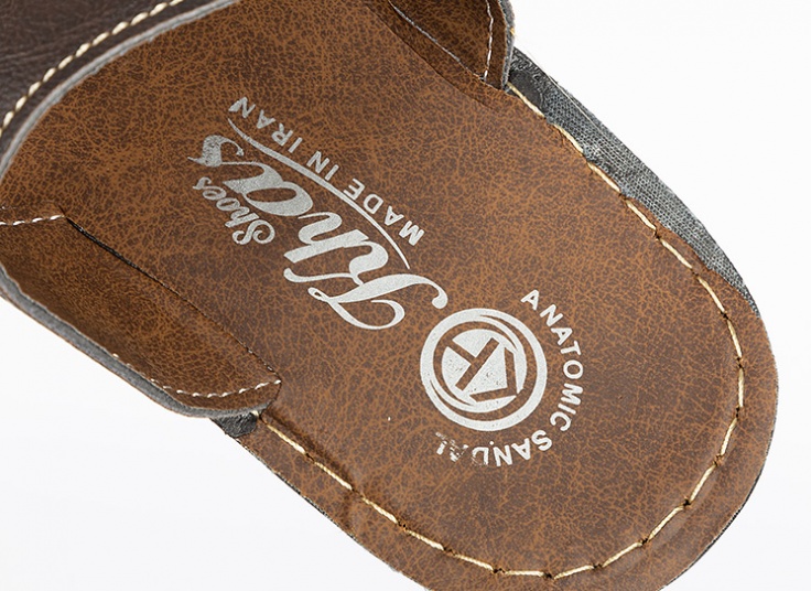 دمپایی چرمی مردانه Khas