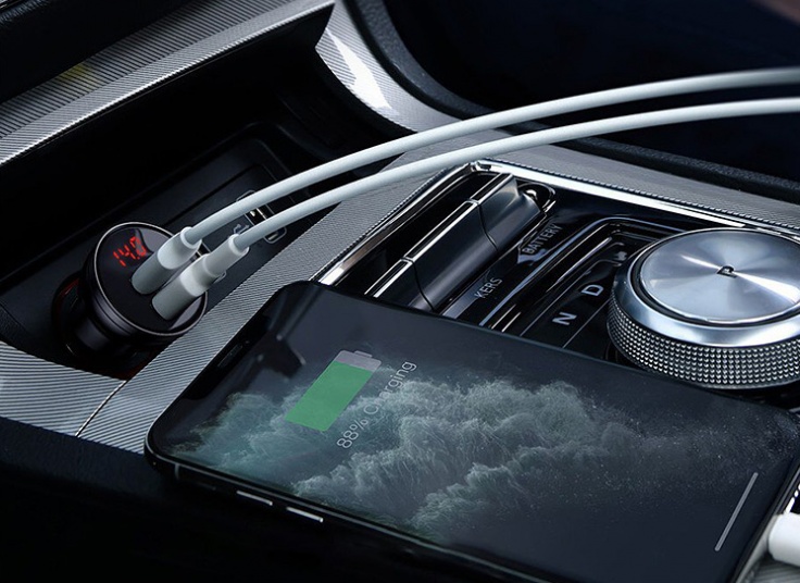 شارژر فندکی Baseus مدل VCBXA-S