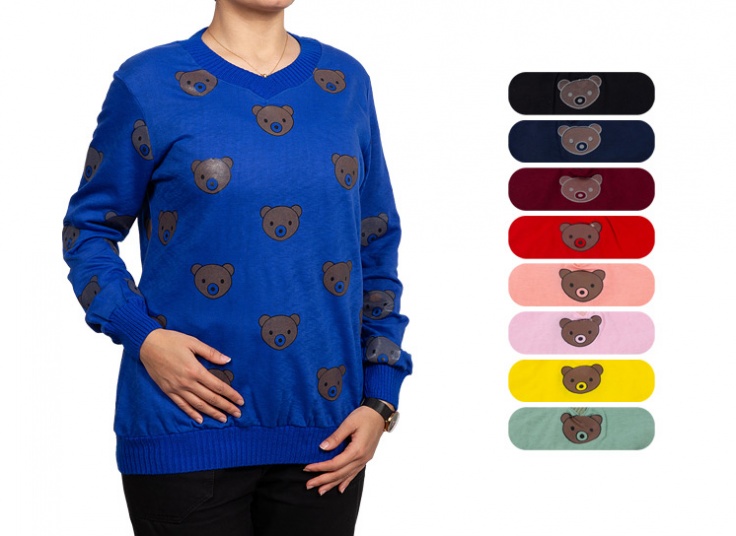 بلوز یقه هفت زنانه