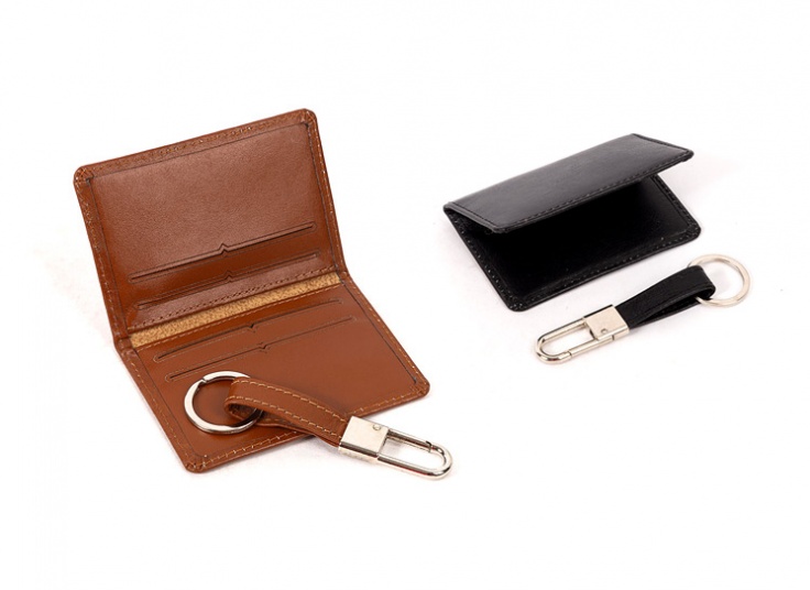 ست جاکارتی و جاکلیدی چرم