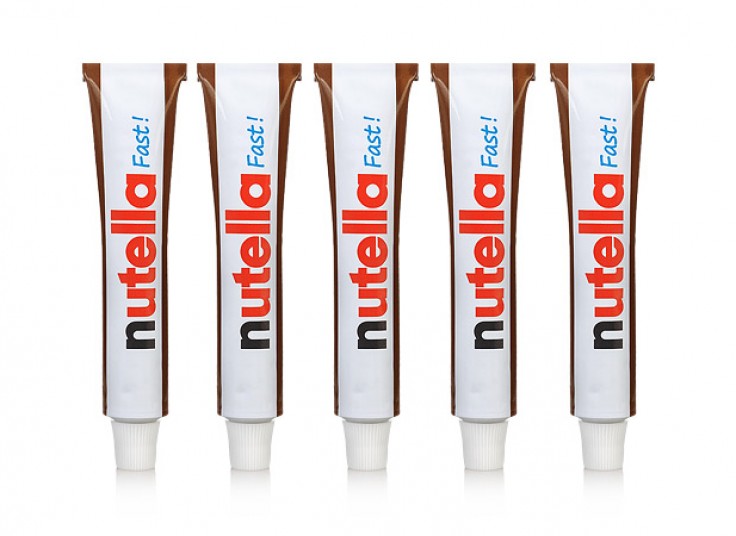 شکلات تیوپی Nutella Fast