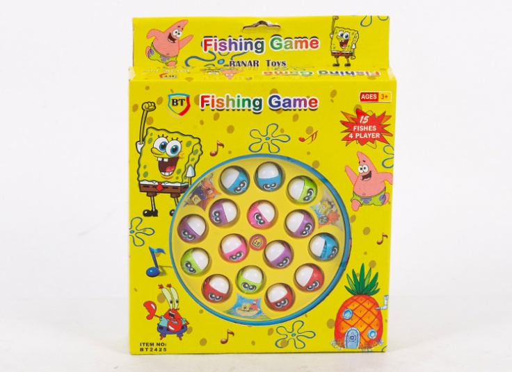 اسباب بازی ماهیگیری موزیکال BT