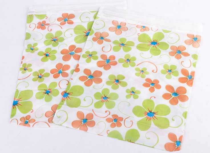 پک دو عددی کیسه سبزی گلدار