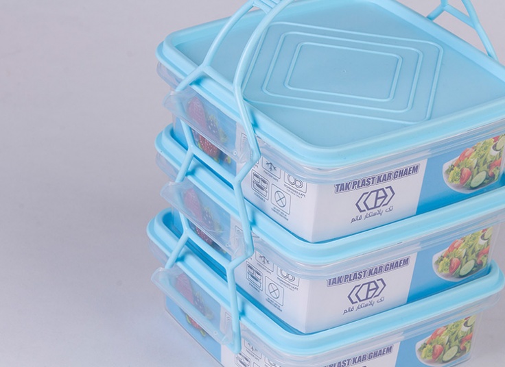 ظرف درب دار سه طبقه TAK PLAST