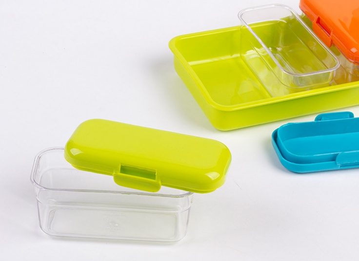 ظرف چهار تکه درب‌دار Pioneer