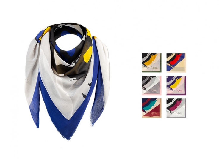 روسری نخی طرح Valentino