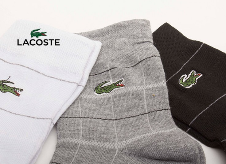 جوراب کلاسیک مردانه LACOSTE