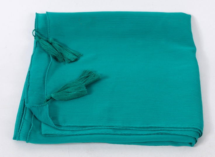 شال حریر ساده