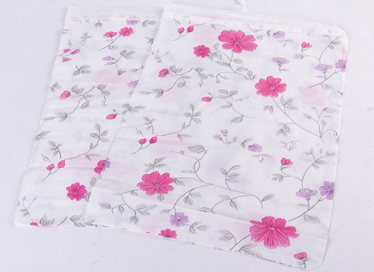 پک دو عددی کیسه سبزی گلدار