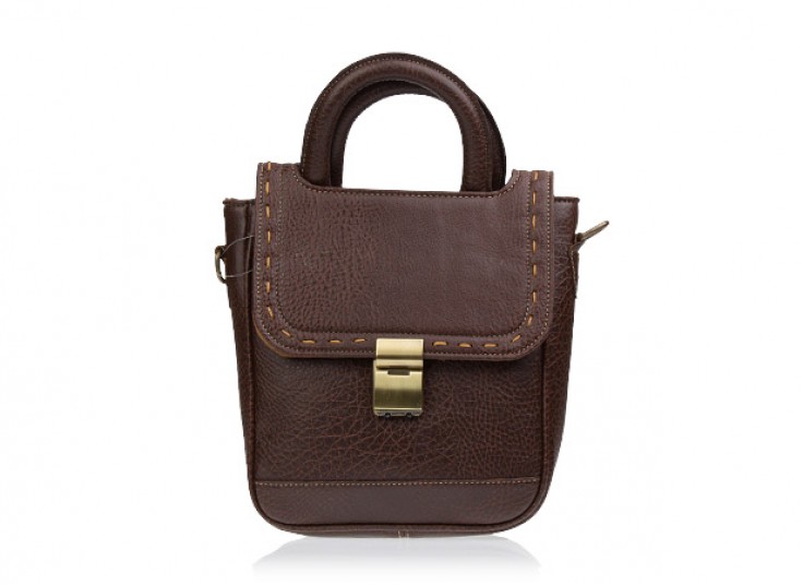 کیف کج چرمی