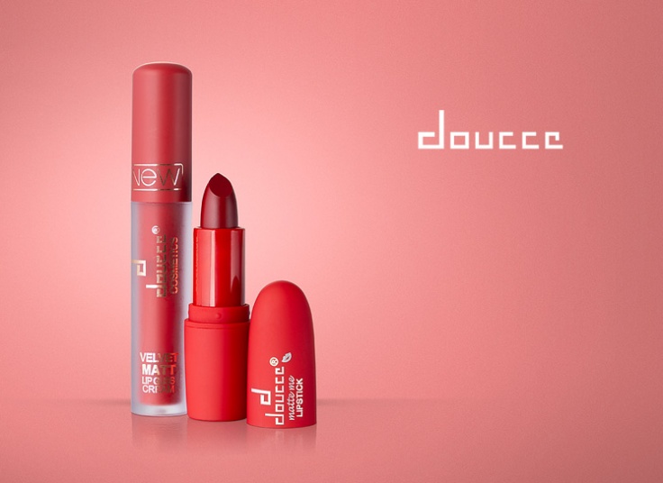 پک دو عددی رژلب Doucce