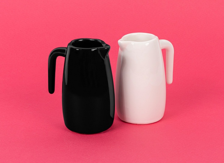 ظرف سس سرامیکی استوانه ای