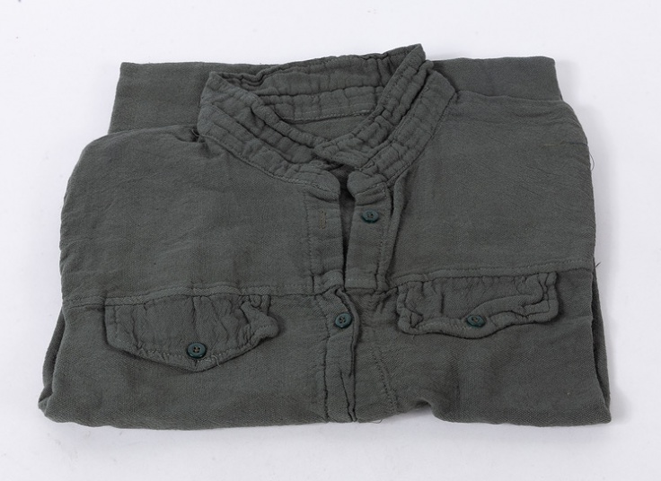 مانتو کنفی جلو دکمه‌ دار