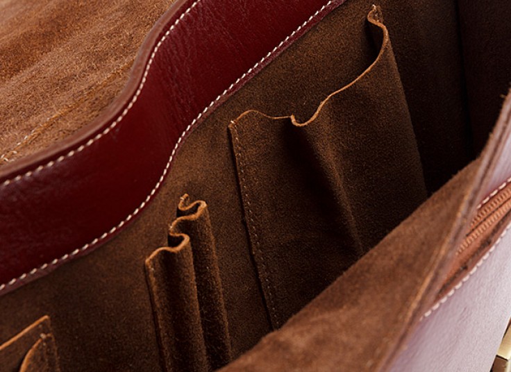 کیف اداری چرم طبیعی مدل Satchel