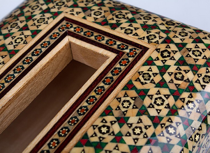 جعبه دستمال کاغذی خاتم