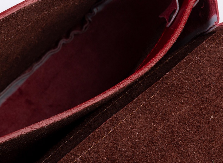 کیف دوشی چرم طبیعی زنانه Saddle