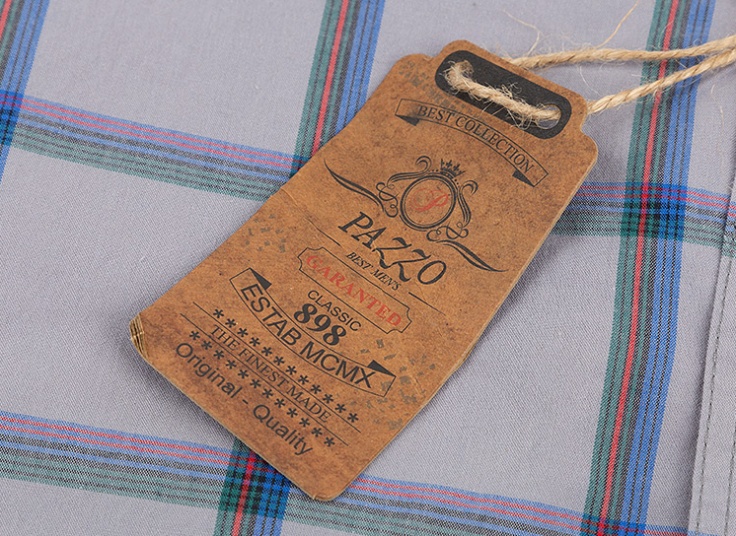 پیراهن چهارخانه مردانه Pazzo